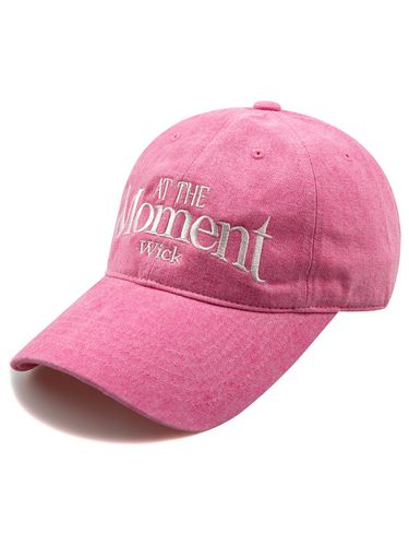 AT THE Moment Pigment Ball Cap-Pink - Wick - Modalova