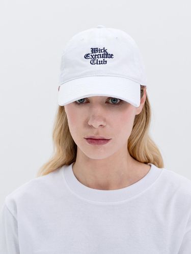 Executive Classic Washed Ball Cap - White - Wick - Modalova