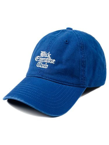 Executive Classic Washed Ball Cap-Blue - Wick - Modalova