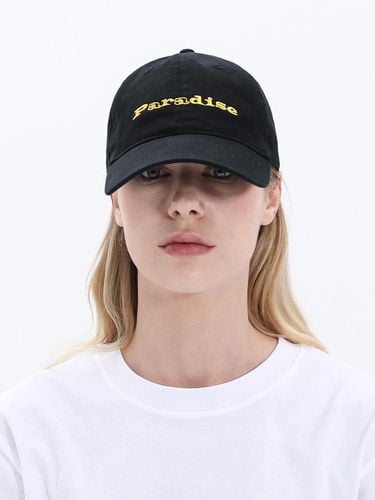 Paradise Washed Ball Cap-Black - Wick - Modalova