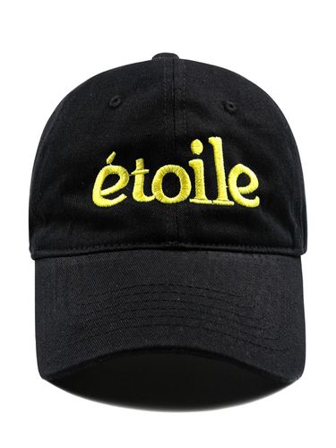 Etoile Washed Ball Cap-Black - Wick - Modalova