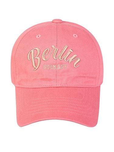 Berlin GREMANY Washed Ball Cap-Indie Pink - Wick - Modalova