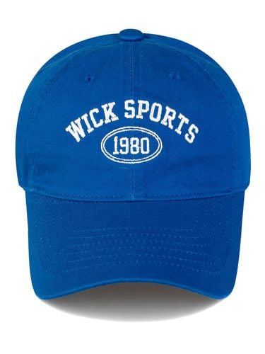 SPORTS 1980 Washed Ball Cap-Blue - Wick - Modalova