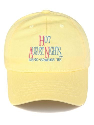 H.A.N 98 Washed Ball Cap-Yellow - Wick - Modalova