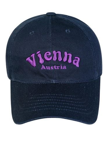 Vienna Australia Washed Ball Cap-Navy - Wick - Modalova