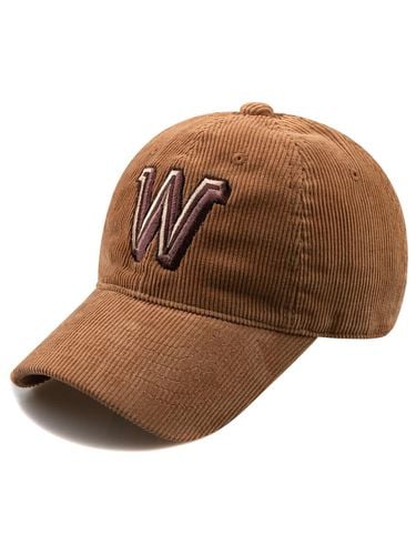 W CAPITAL Corduroy Ball Cap-Beige - Wick - Modalova