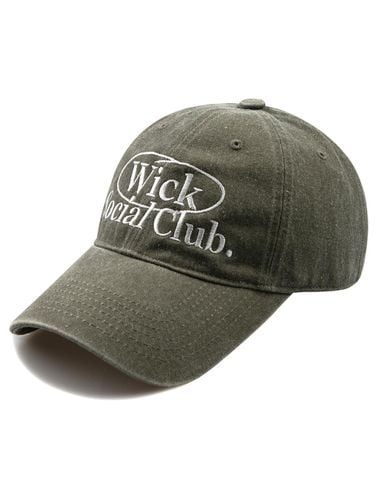 Social Club Pigment Ball Cap-Khaki - Wick - Modalova