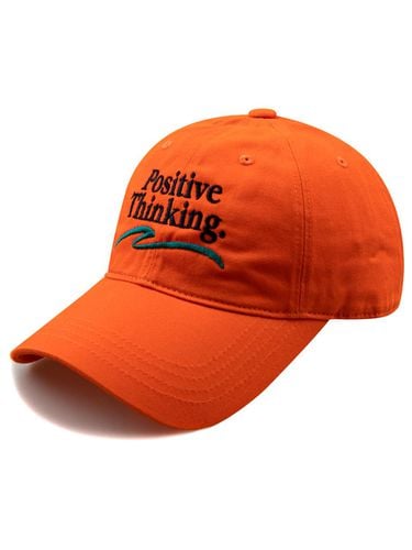 Positive Thinking Washed Ball Cap - Wick - Modalova