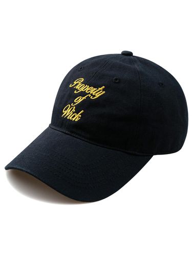 Length Property Washed Ball Cap-Navy - Wick - Modalova