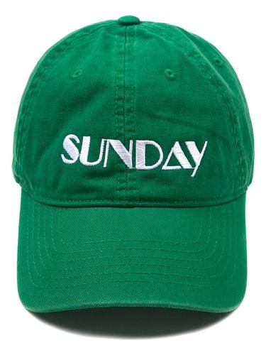 BG284CAP838_SUNDAY WASHED CAP-GREEN - Wick - Modalova