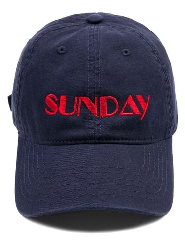 BG284CAP838_SUNDAY WASHED CAP-NAVY - Wick - Modalova