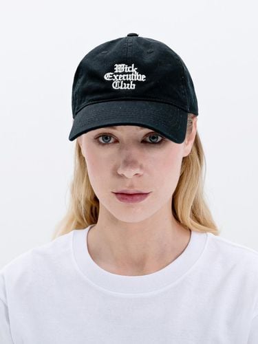 Executive Classic Washed Ball Cap-Black - Wick - Modalova