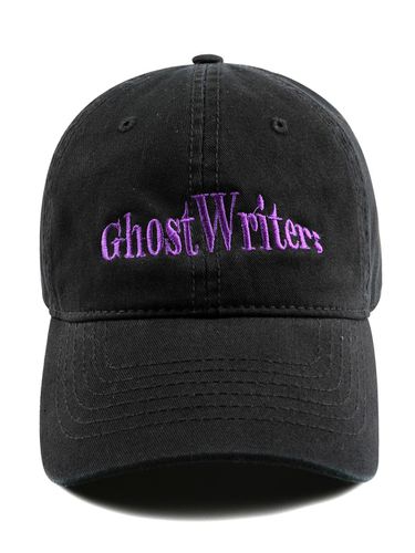 Ghost Writers Washed Ball Cap-Black - Wick - Modalova