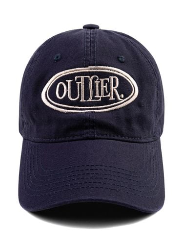 OUTLIER WASHED BALL CAP-Navy - Wick - Modalova