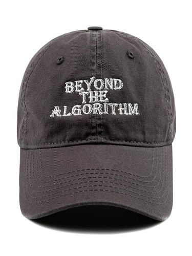 ALGORITHM WASHED BALL CAP-Charcoal - Wick - Modalova