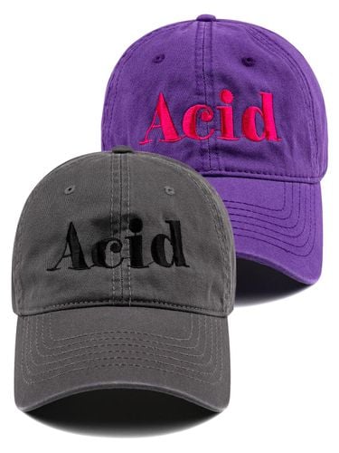 ACID WASHED BALL CAP - Wick - Modalova