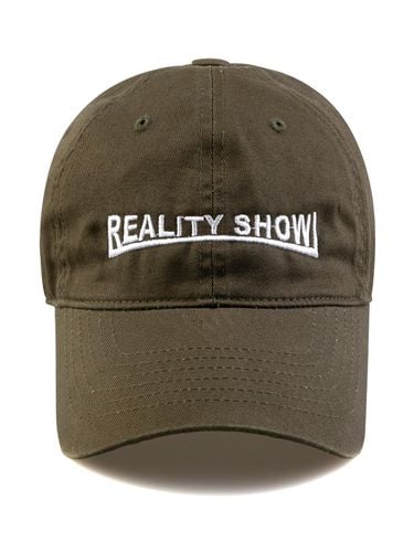 REALITY SHOW Washed Ball Cap-Khaki - Wick - Modalova