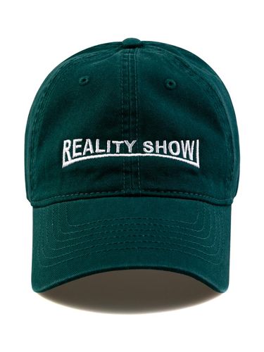 REALITY SHOW Washed Ball Cap-Blue Green - Wick - Modalova