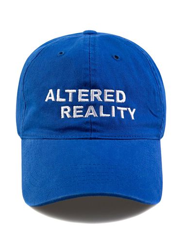 ALTERED REALITY WASHED BALL CAP-Blue - Wick - Modalova