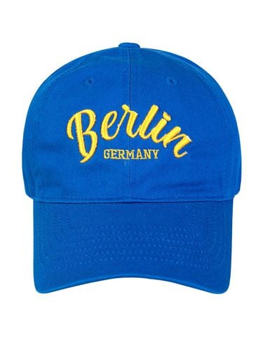 Berlin GREMANY Washed Ball Cap-Blue - Wick - Modalova