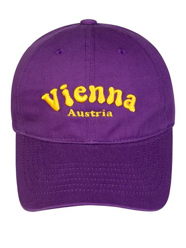 Vienna Australia Washed Ball Cap-Purple - Wick - Modalova