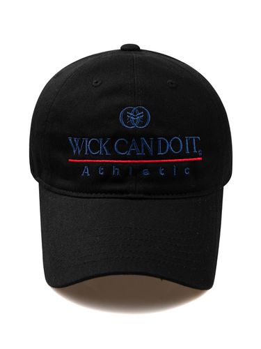 W.CAN DO IT Washed Ball Cap-Black - Wick - Modalova