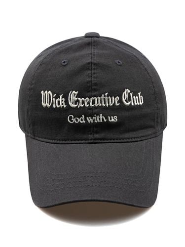 EXECUTIVE CLUB GOD WITH US WASHED Ball Cap - Wick - Modalova