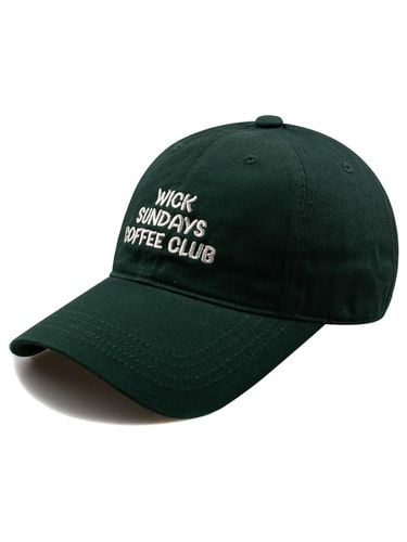 SUNDAYS CLUB Washed Ball Cap - Wick - Modalova