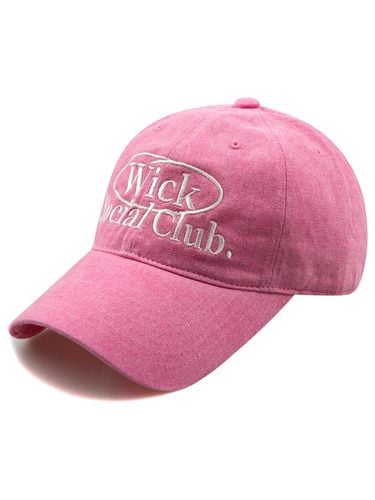 Social Club Pigment Ball Cap-Pink - Wick - Modalova