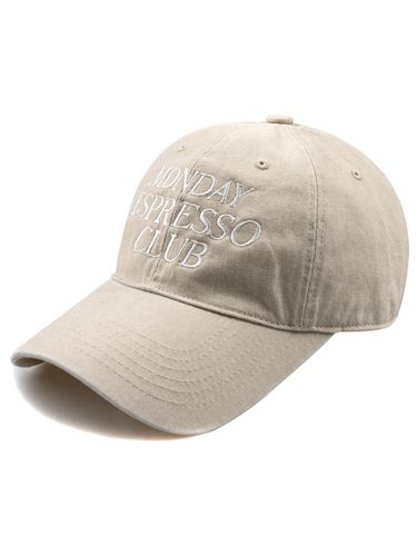 MONDAY CLUB Pigment Ball Cap-Beige - Wick - Modalova