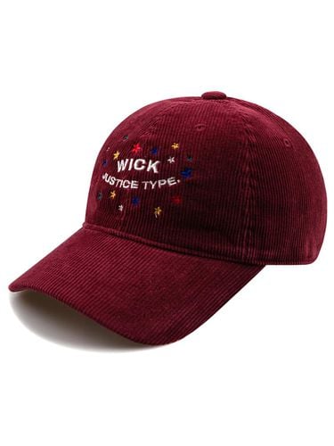 JUSTICE TYPE Corduroy Ball Cap - Wick - Modalova