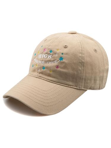 JUSTICE TYPE Washed Ball Cap-Beige - Wick - Modalova