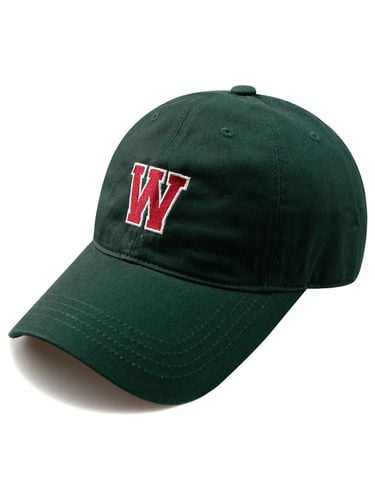 W BOLDING Washed Ball Cap-Dark Green - Wick - Modalova