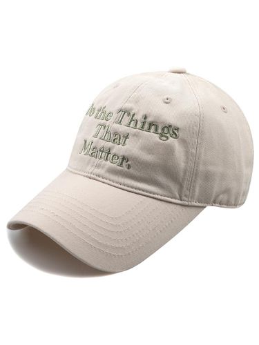 That meter Washed ball cap-light beige - Wick - Modalova