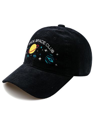 SPACE CLUB Corduroy Ball Cap-Navy - Wick - Modalova