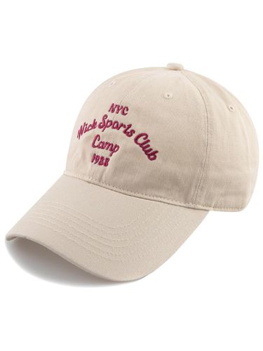 Camp 1988 Washed Ball Cap - Wick - Modalova