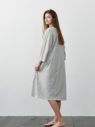 Bebe Stripe Dress Pajamas - KOZNOK - Modalova