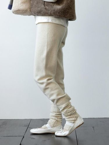 Mono Knit Jogger Pants - KOZNOK - Modalova