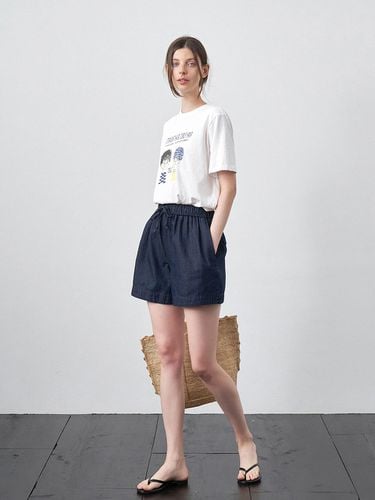 Tella Denim Shorts - KOZNOK - Modalova