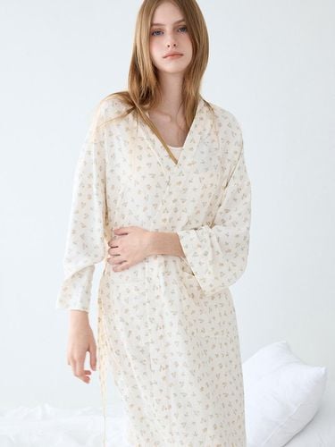 Bay Flower Robe Set - KOZNOK - Modalova