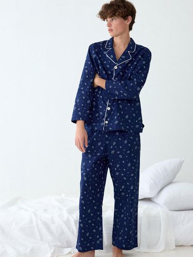 Koznock Paisel Couple Men's Pajamas Set - KOZNOK - Modalova