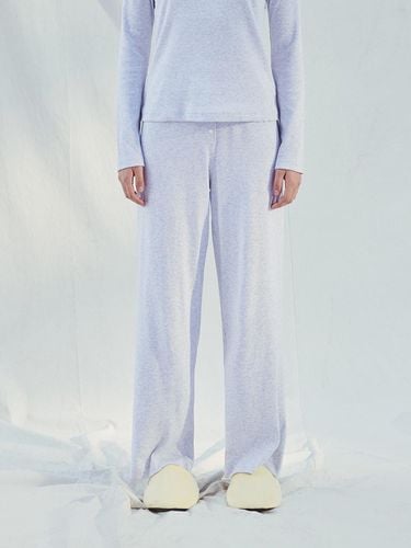 Light Ash gray long pants - SLEEPYGOM - Modalova