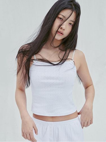 Pure White Camisole - SLEEPYGOM - Modalova