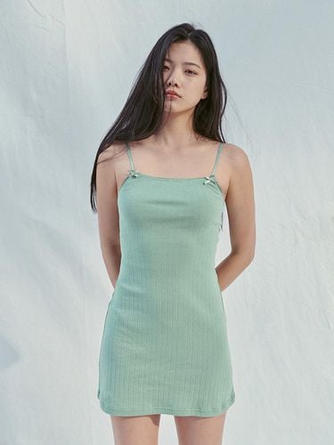 Pure Green Slipdress - SLEEPYGOM - Modalova