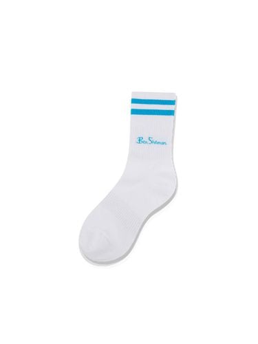 Stripe Logo Socks Blue BMBAY273UBL - bensherman - Modalova