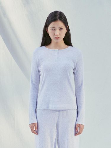 Light Ash gray t shirt - SLEEPYGOM - Modalova