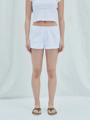 Pure White Short Pants - SLEEPYGOM - Modalova