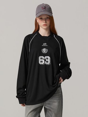 Football Jersey Collared T-Shirt - bensherman - Modalova