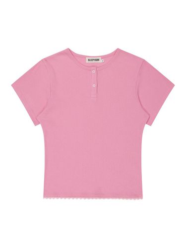 Pink cheeks short sleeve T-shirt - SLEEPYGOM - Modalova