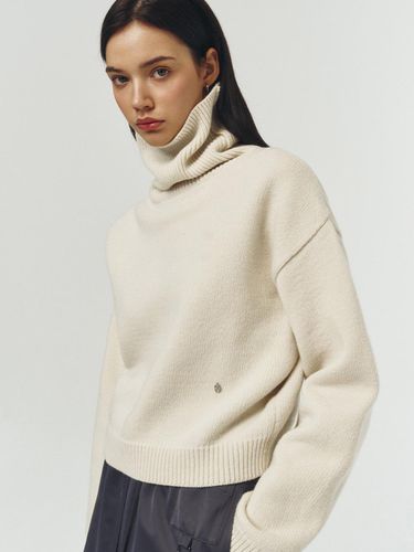 Wool turtleneck knitwear_Beige - ARTID - Modalova